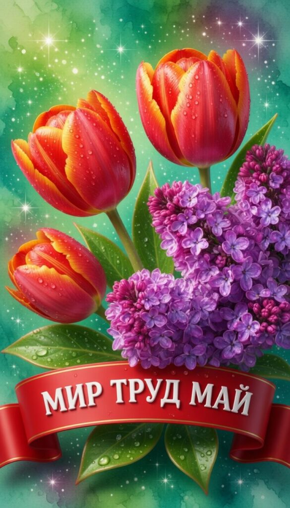 с 1 мая картинки и пожелания