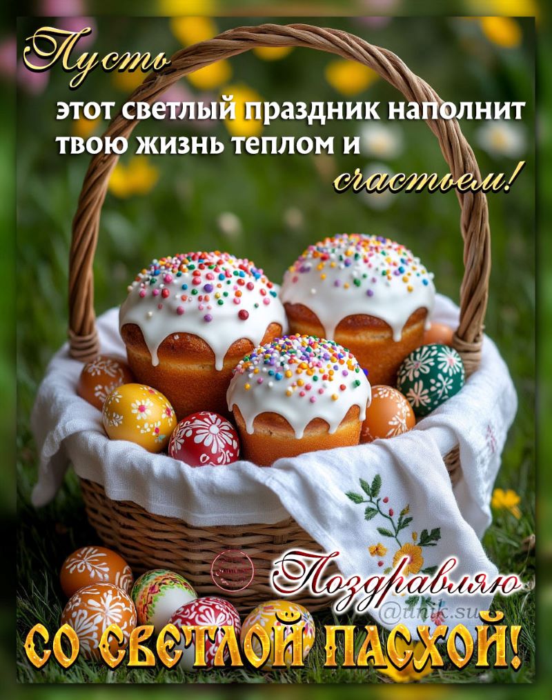 красивые открытки с пасхой
