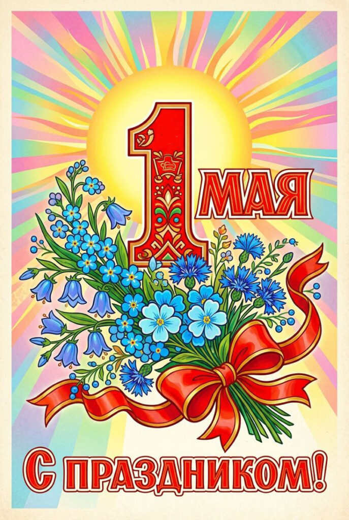 с 1 мая картинки и пожелания