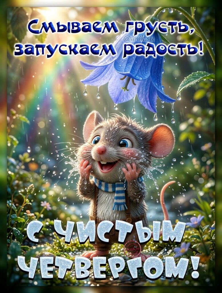 картинки с чистым четвергом поздравительные