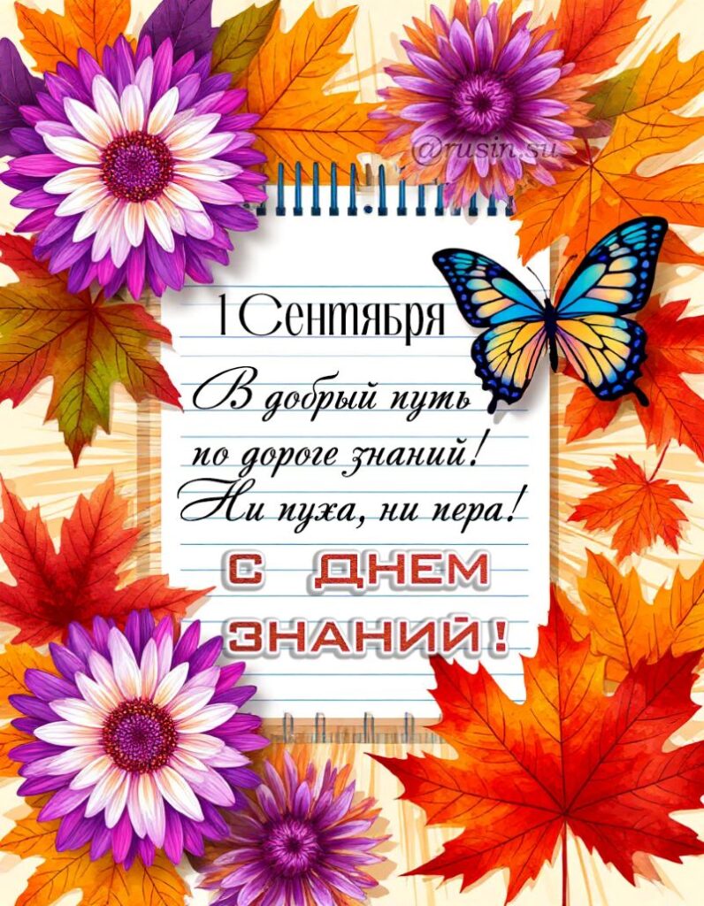 С Днем знаний картинки