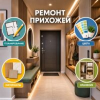 Ремонт современной прихожей: полный гид по материалам, дизайну и планировке