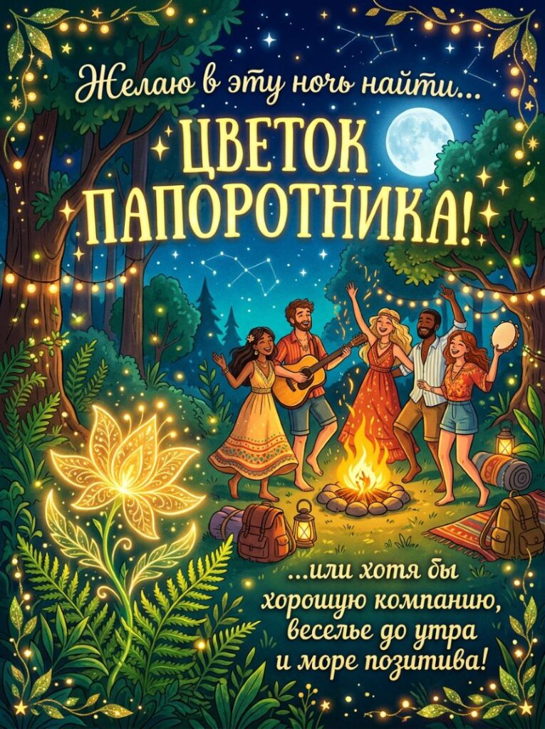 Иван Купала Картинки с пожеланием