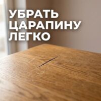 Как убрать царапину с мебели: эффективные способы для любых поверхностей