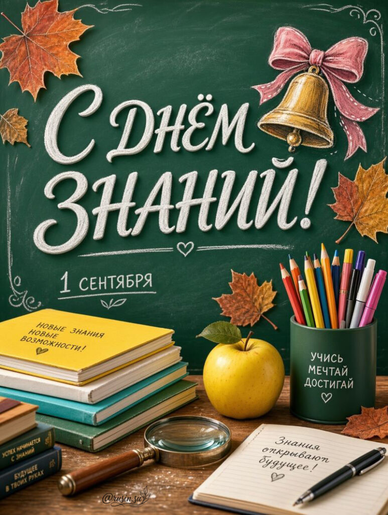С Днем Знаний Картинки Поздравления с пожеланием