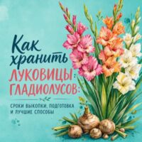 Как хранить луковицы гладиолусов: сроки выкопки, подготовка и лучшие способы