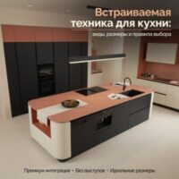 Встраиваемая техника для кухни: виды, размеры и правила выбора