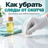 Как убрать следы от скотча: способы для пластика, стекла, мебели и малярной ленты